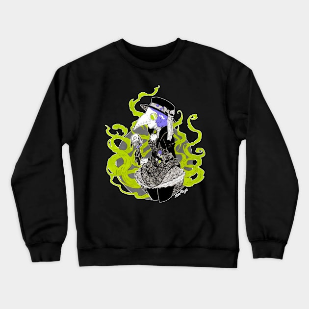 pestilence Crewneck Sweatshirt by Shiro Narwhal